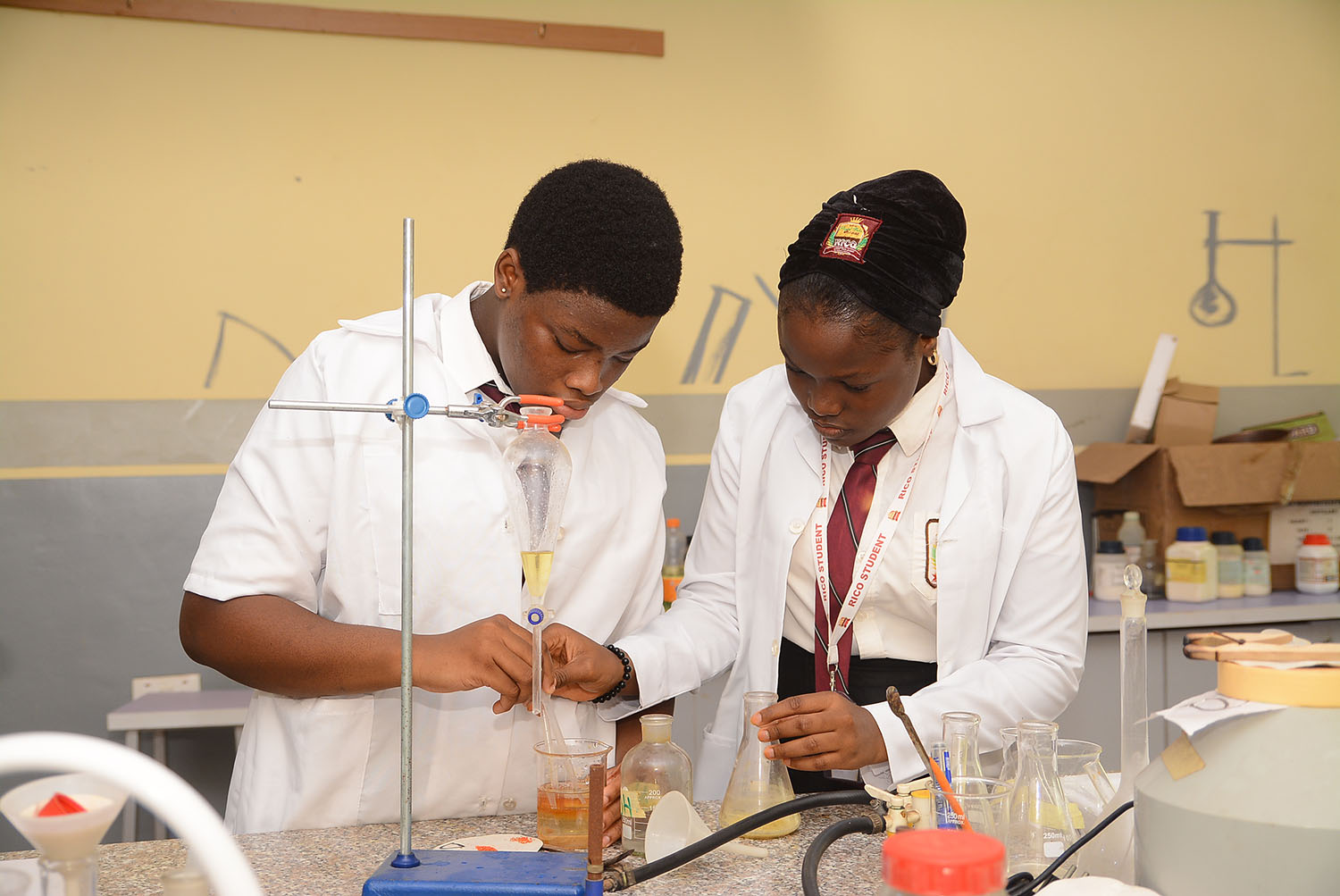 Science lab practical